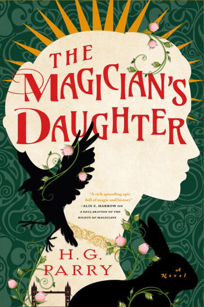 The Magician's Daughter by HG Parry book cover