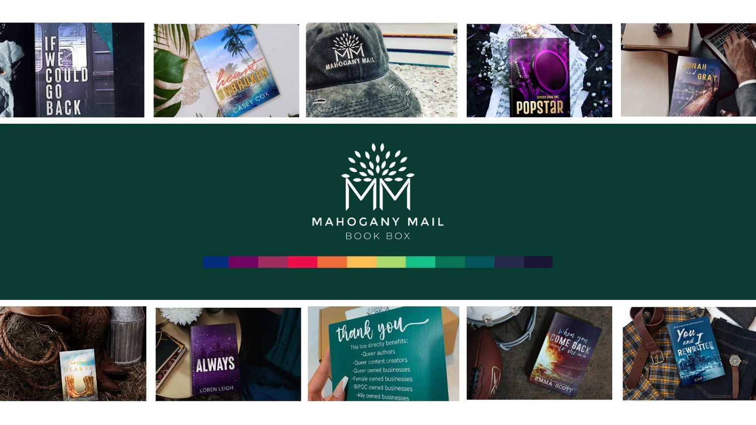 Mahogany Mail LGBTQIA+ Book Box Subscription