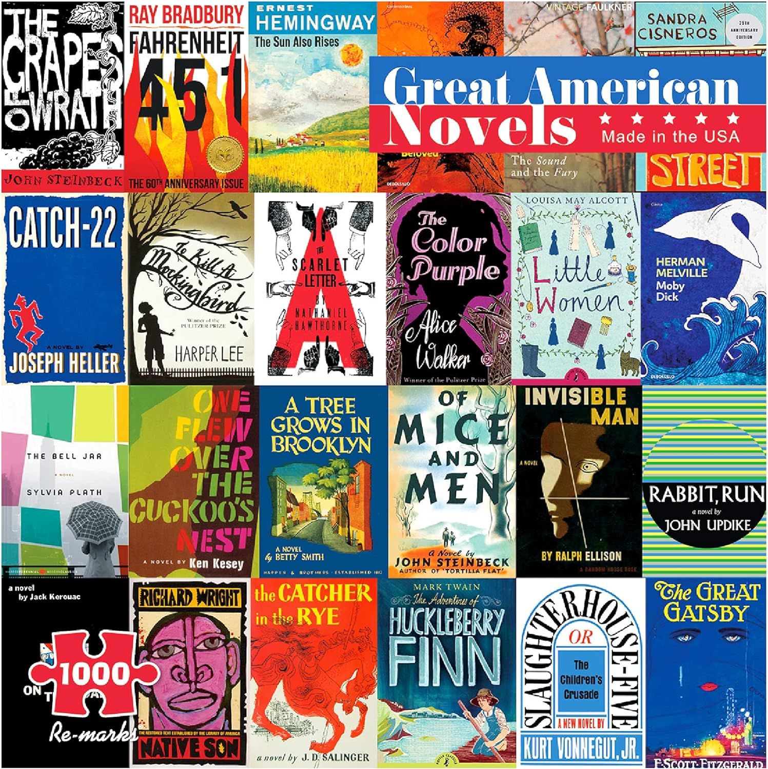 great american novels puzzle cover