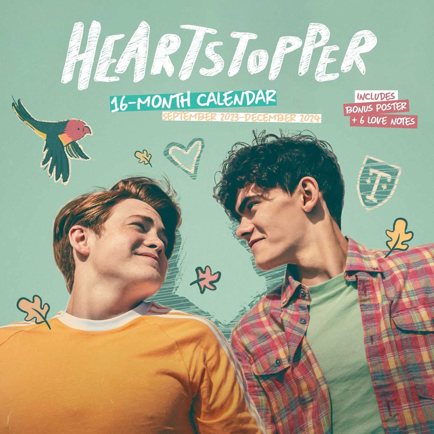 heartstopper 2024 calendar cover