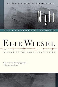 Night by Elie Wiesel book cover