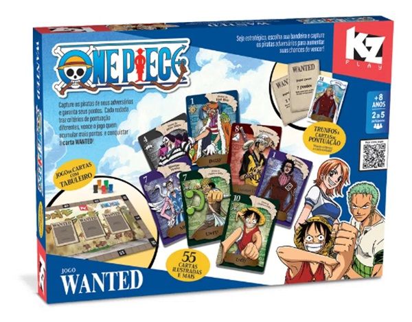 image of box for One Piece: Wanted board game