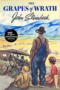The Grapes of Wrath by John Steinbeck book cover