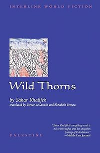 Wild Thorns by Sahar Khalifeh book cover
