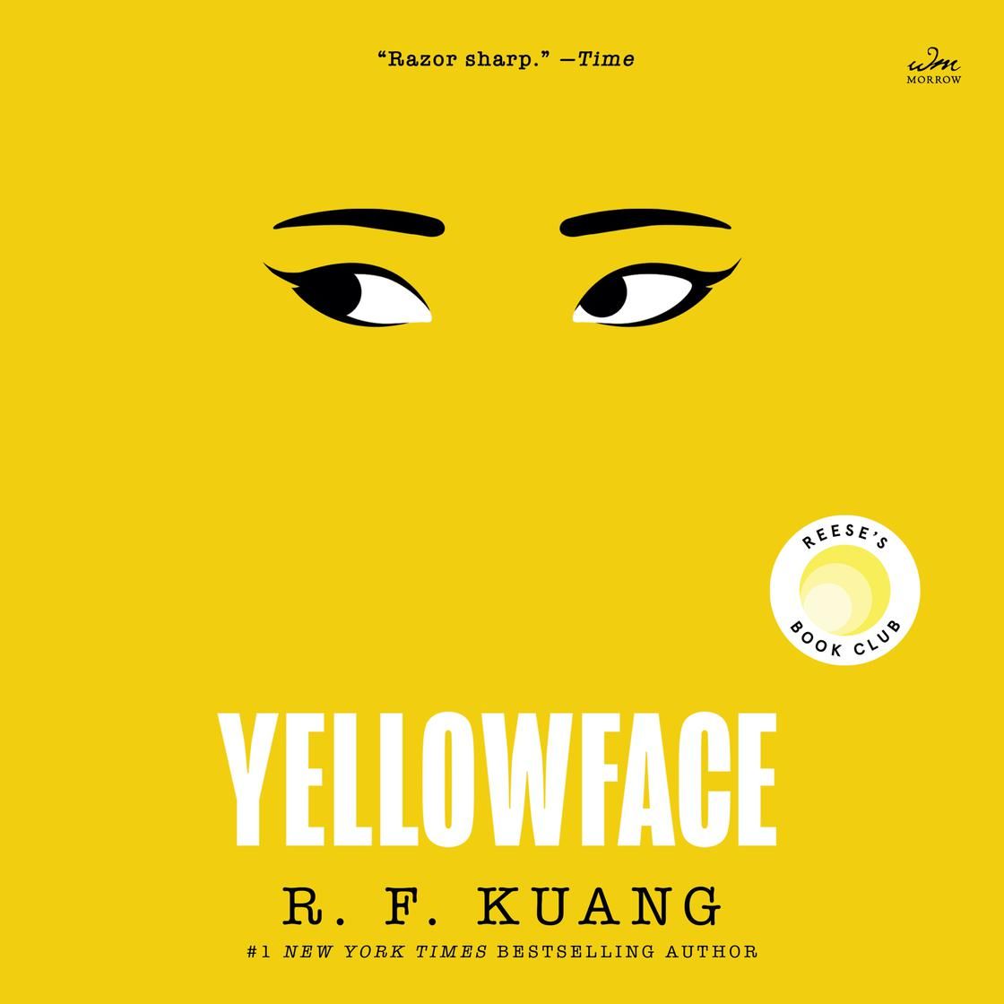 audiobook cover of Yellowface A Novel by R. F. Kuang