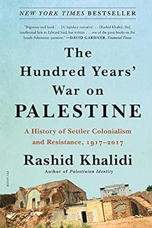 cover of the hundred years' war on palestine