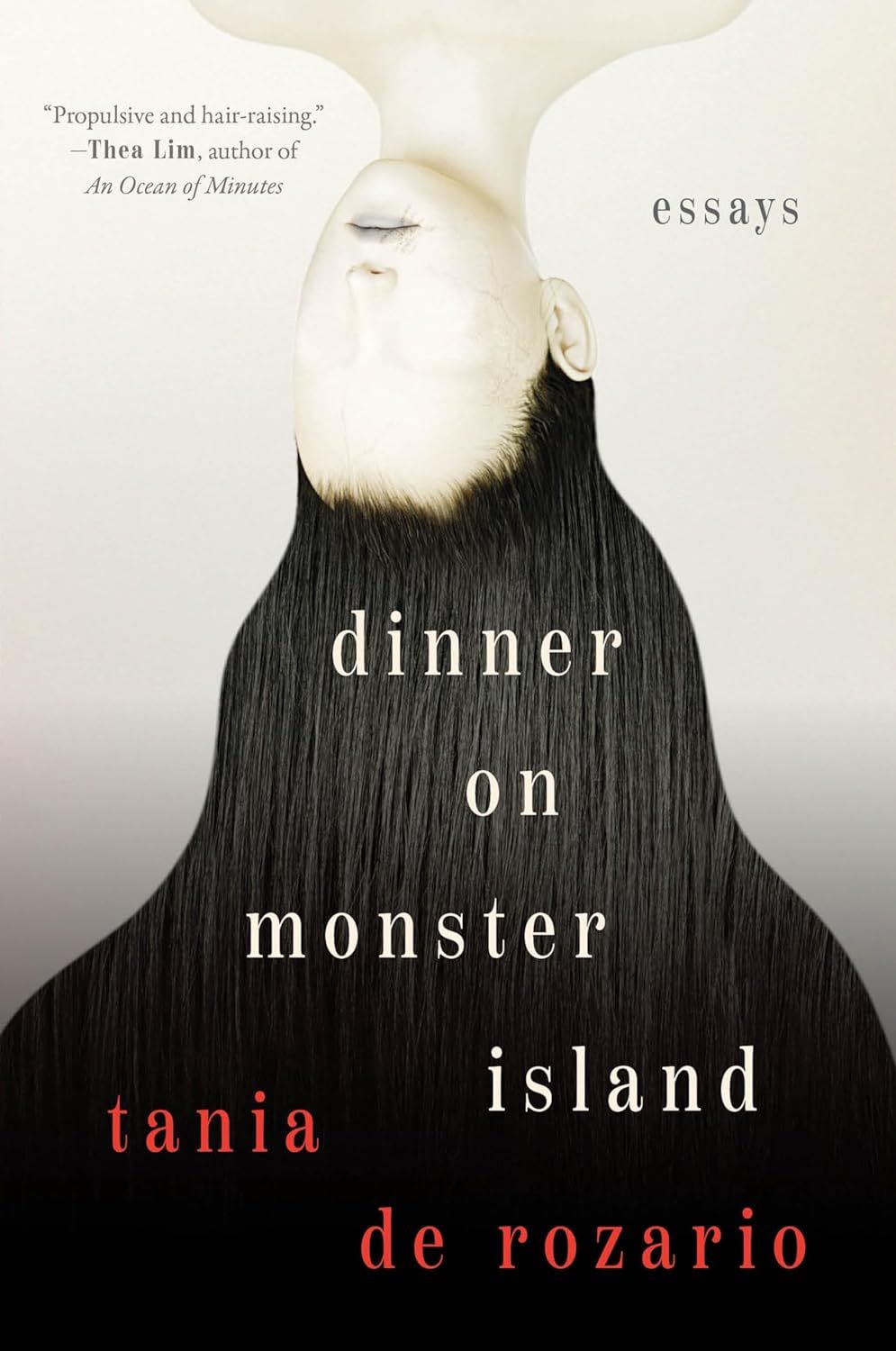 a graphic of the cover of Dinner on Monster Island by Tania De Rosario
