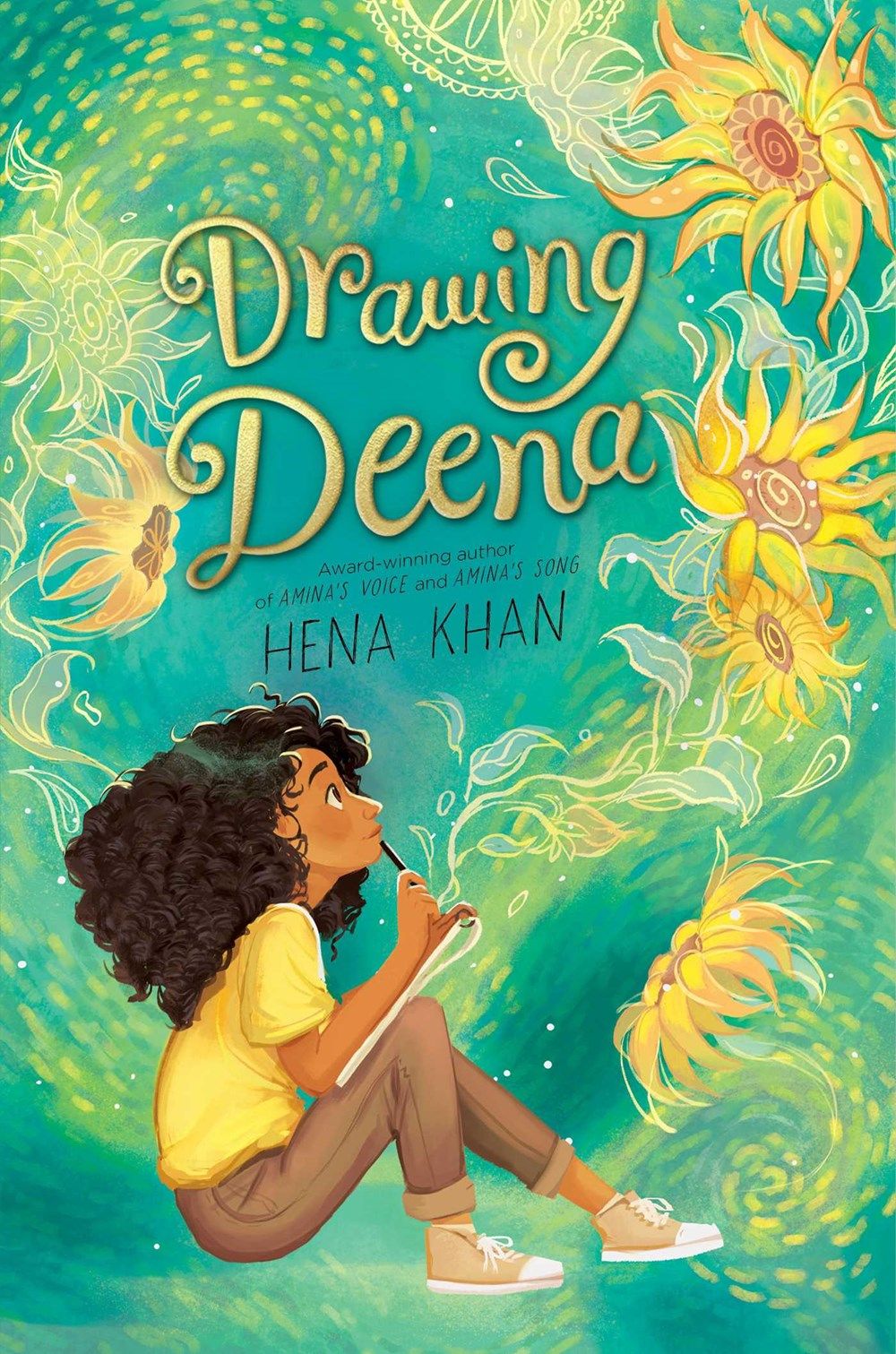 Cover of Drawing Deena by Hena Khan