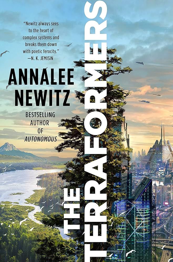 cover of The Terraformers by Annalee Newitz