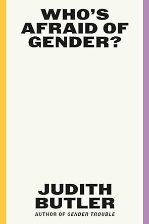 cover of Who's Afraid of Gender
