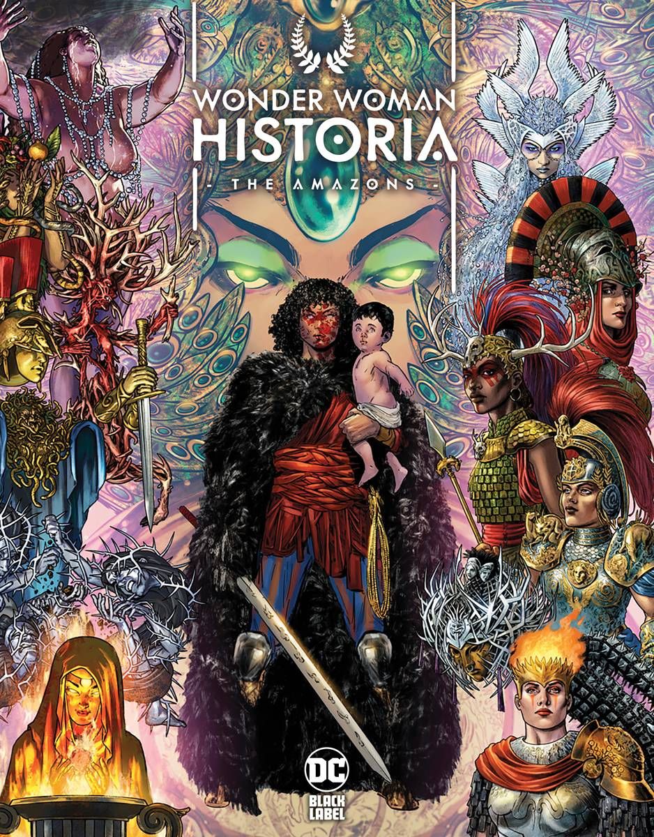 cover of Wonder Woman Historia The Amazons