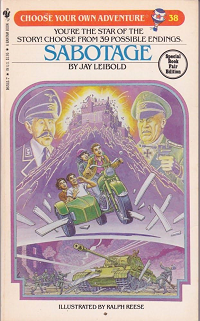 Sabotage by Jay Leibold book cover