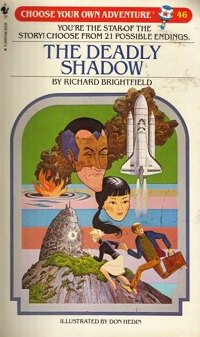 The Deadly Shadow by Richard Brightfield book cover