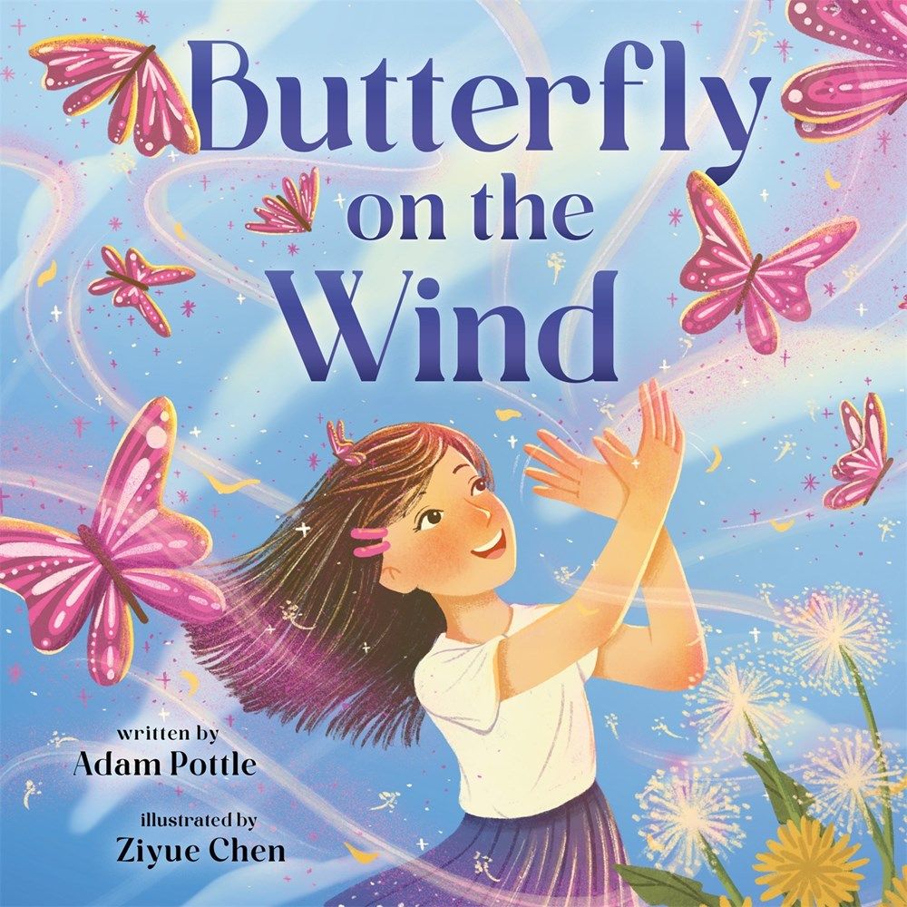 Cover of Butterfly on the Wind by Adam Pottle & Ziyue Chen