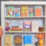 Custom Miniature Square Bookshelf