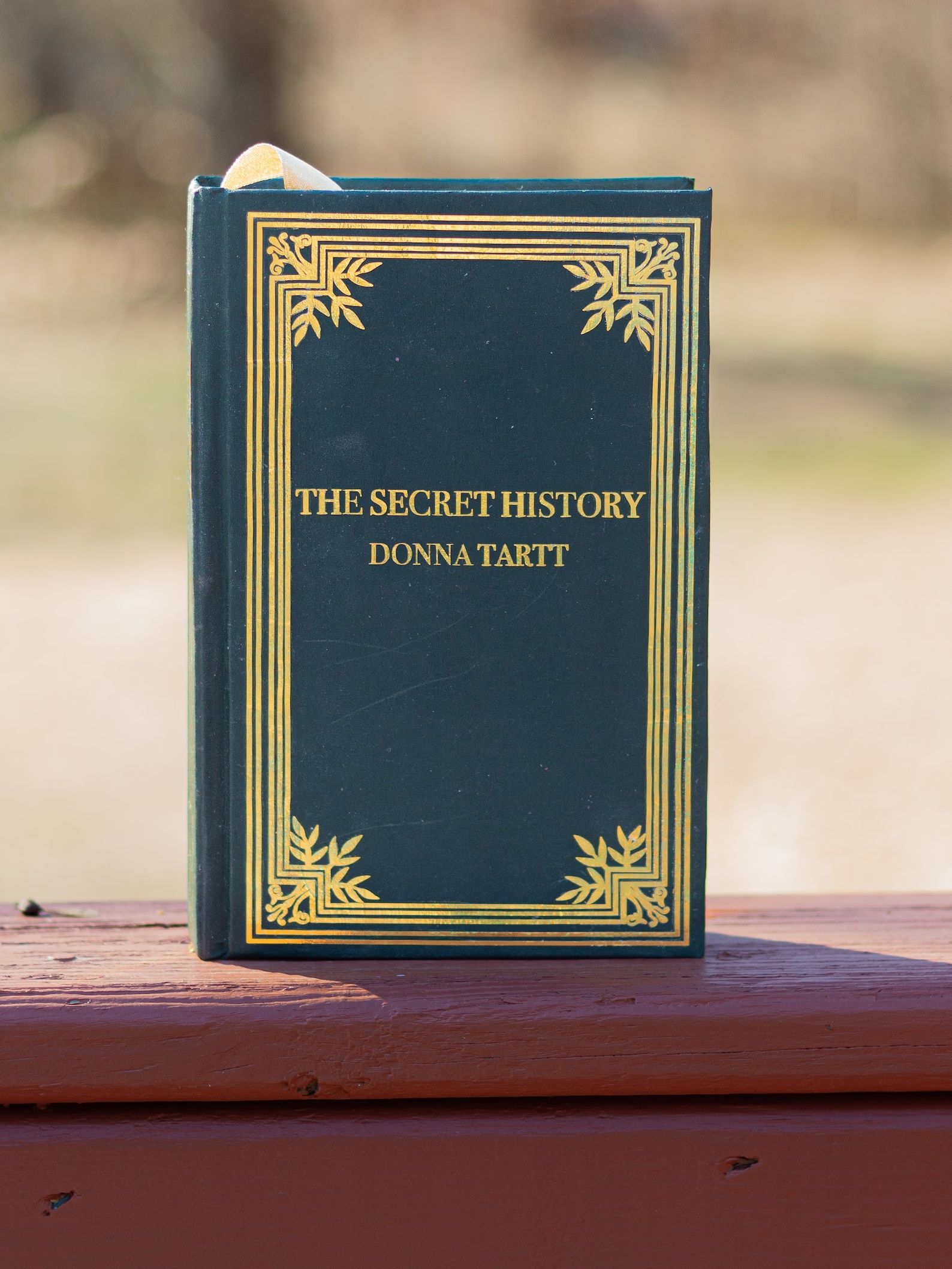 cloth bound edition of the secret history