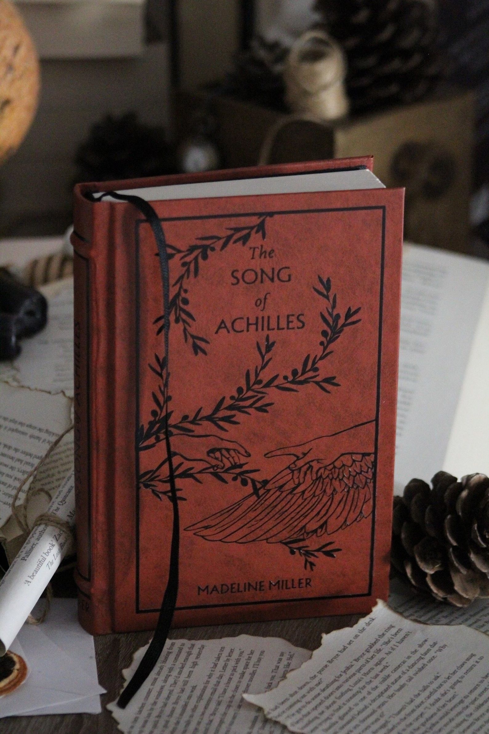 leather bound edition of the song of achilles