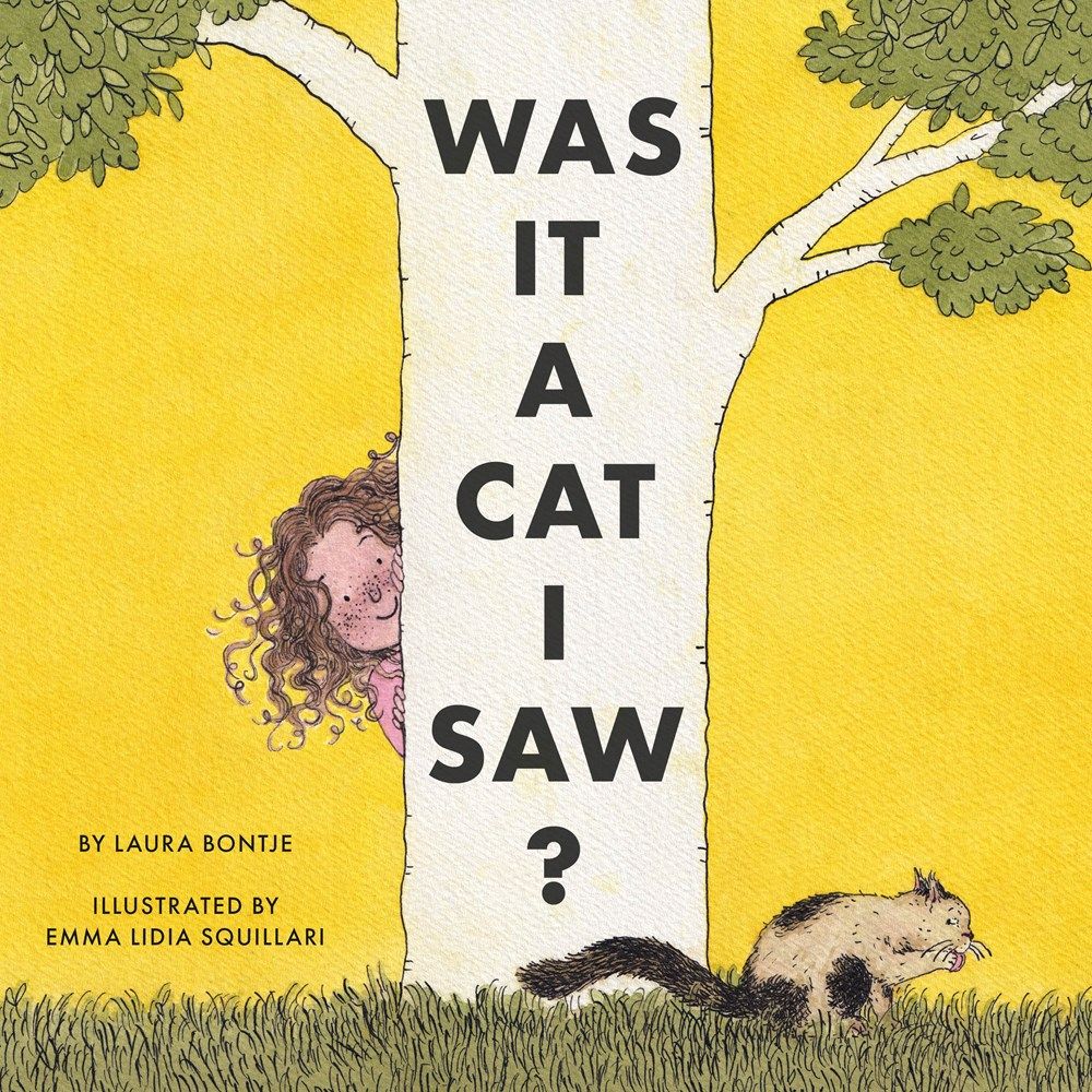 Cover of Was it a Cat I Saw? by Laura Bontje & Emma Lidia Squillari 
