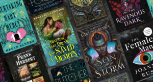 a collage of the SFF book covers listed
