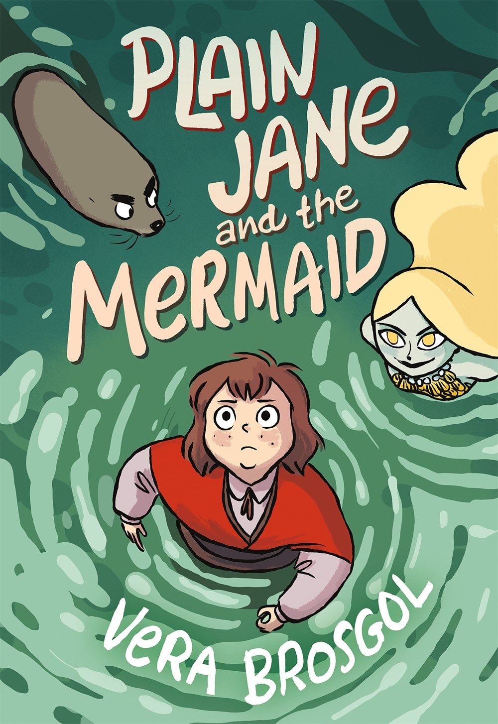 Cover of Plain Jane and the Mermaid by Vera Brosgol