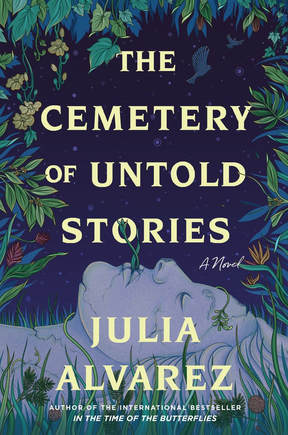 The Cemetery of Untold Stories by Julia Alvarez book cover