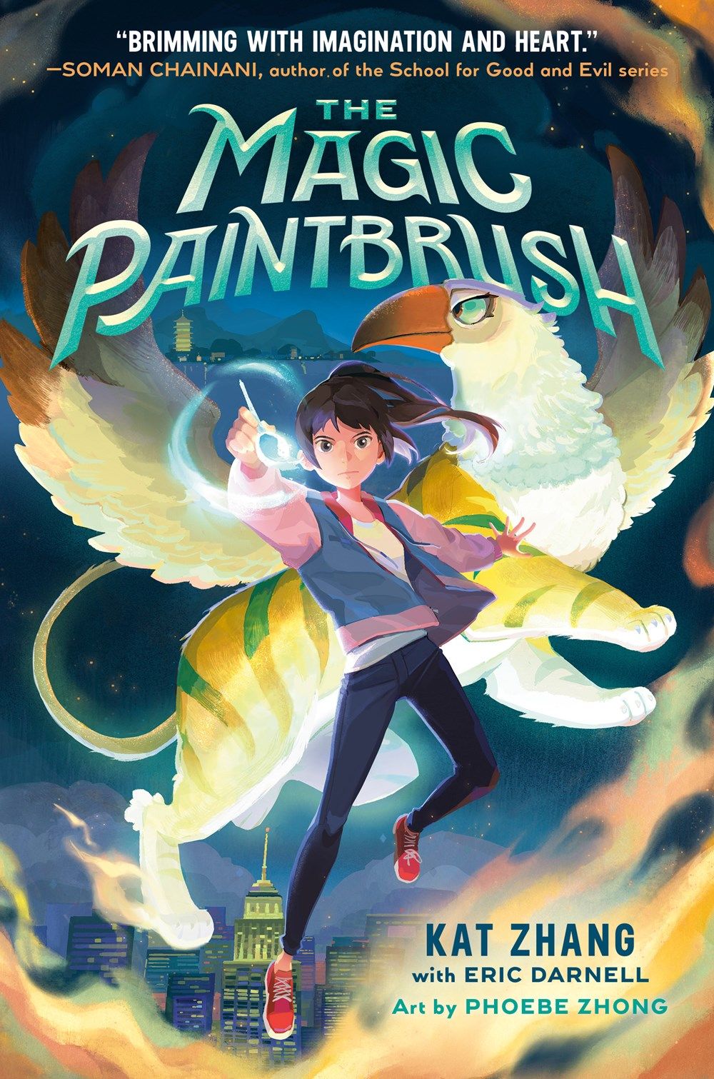 Cover of The Magic Paintbrush by Kat Zhang, Phoebe Zhong, & Eric Darnell