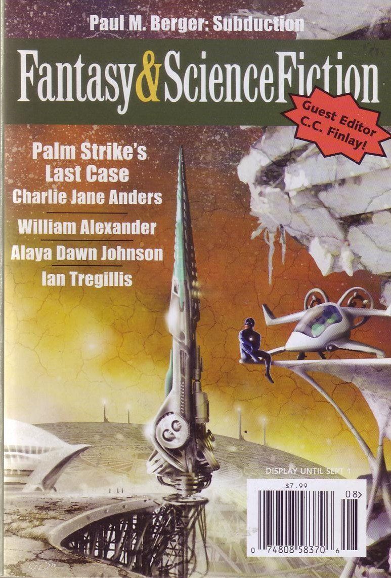 Cover image of the July/August 2014 issue of The Magazine of Fantasy and Science Fiction