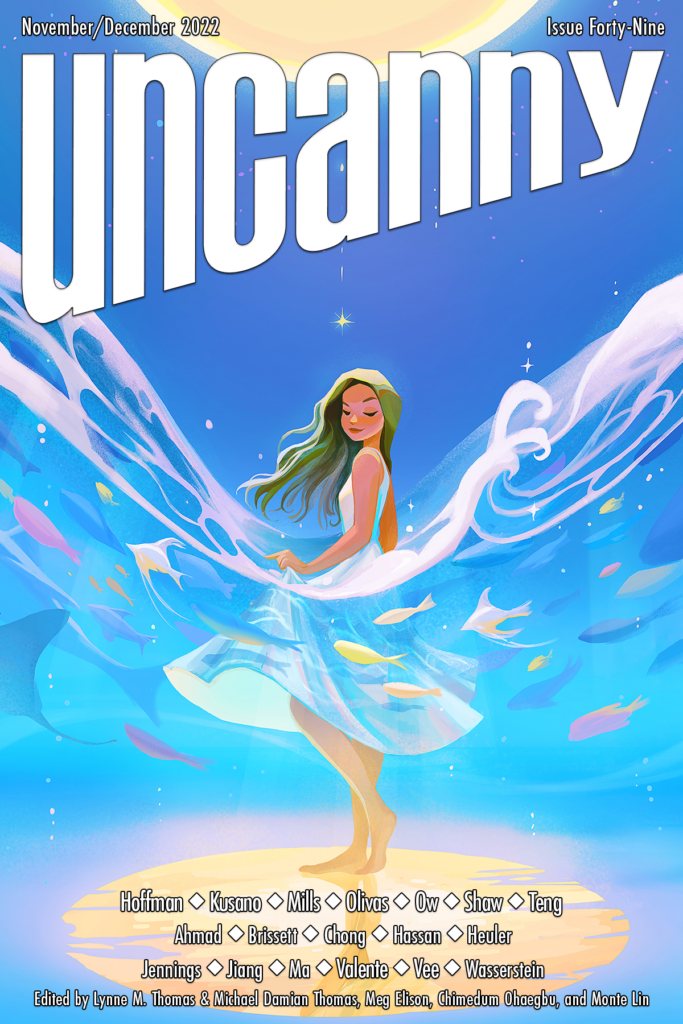 cover image of the Nov/Dec 2022 issue of Uncanny