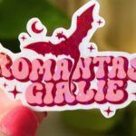 romantasy girlie sticker