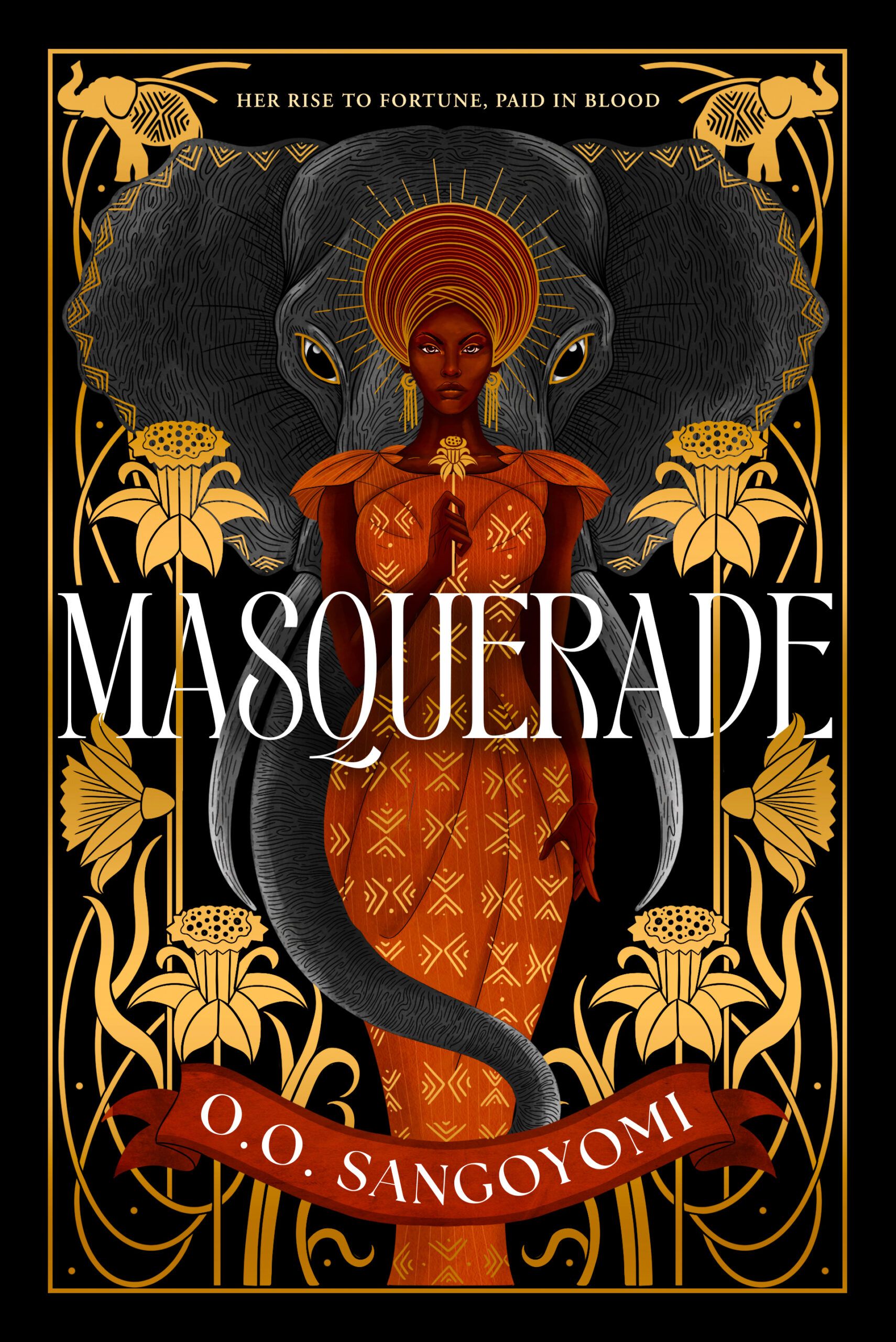 cover of Masquerade by O.O. Sangoyomi