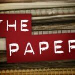 logo for MTV's the paper