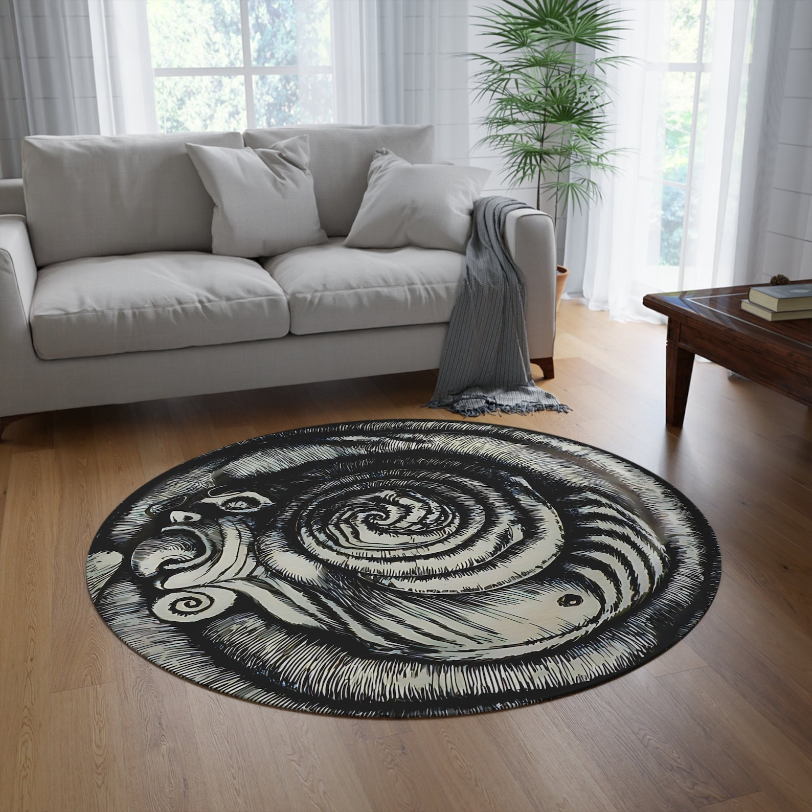 junji ito uzumaki rug