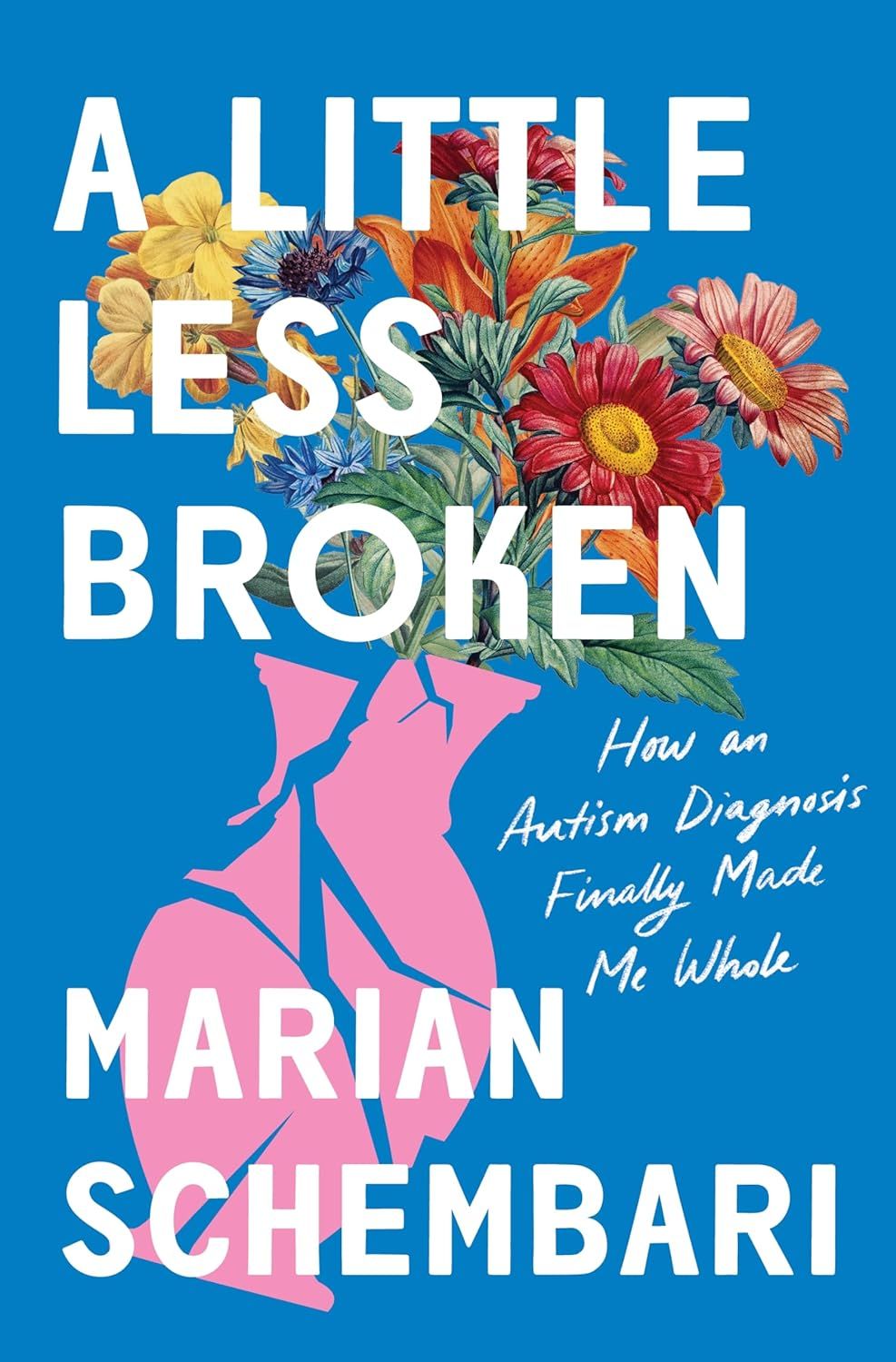 a graphic of the cover of A Little Less Broken