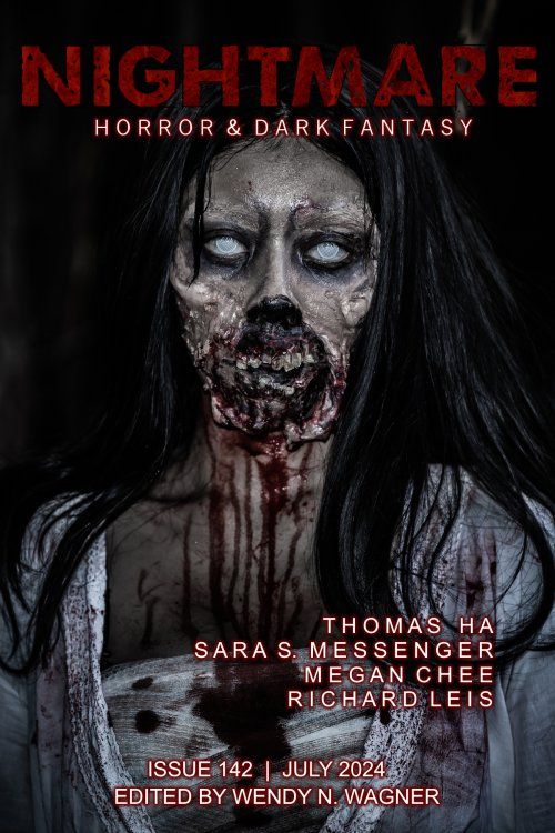 Cover image of Nightmare Magazine, Issue 142