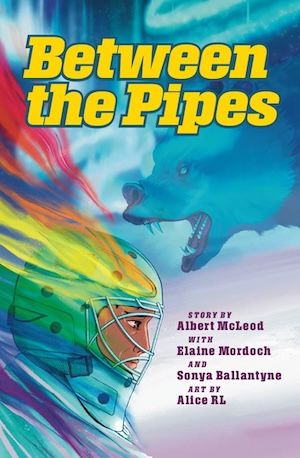 Between the Pipes by Albert McLeod book cover