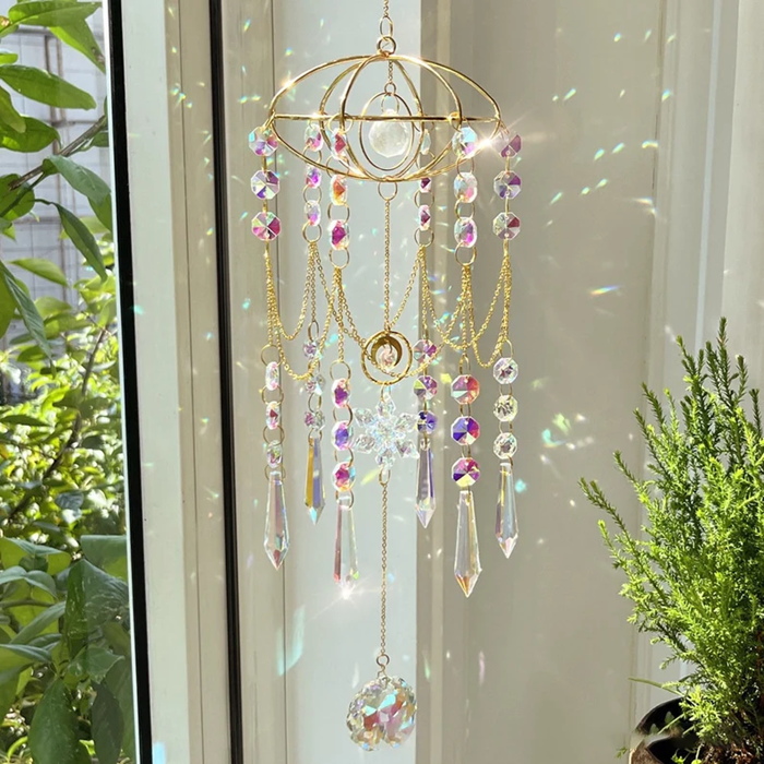 crystal suncatcher inspired by Howl's Moving Castle