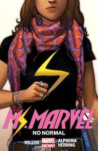 cover of ms. marvel no normal