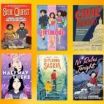 new ya comics and nonfiction cover collage for october 2024