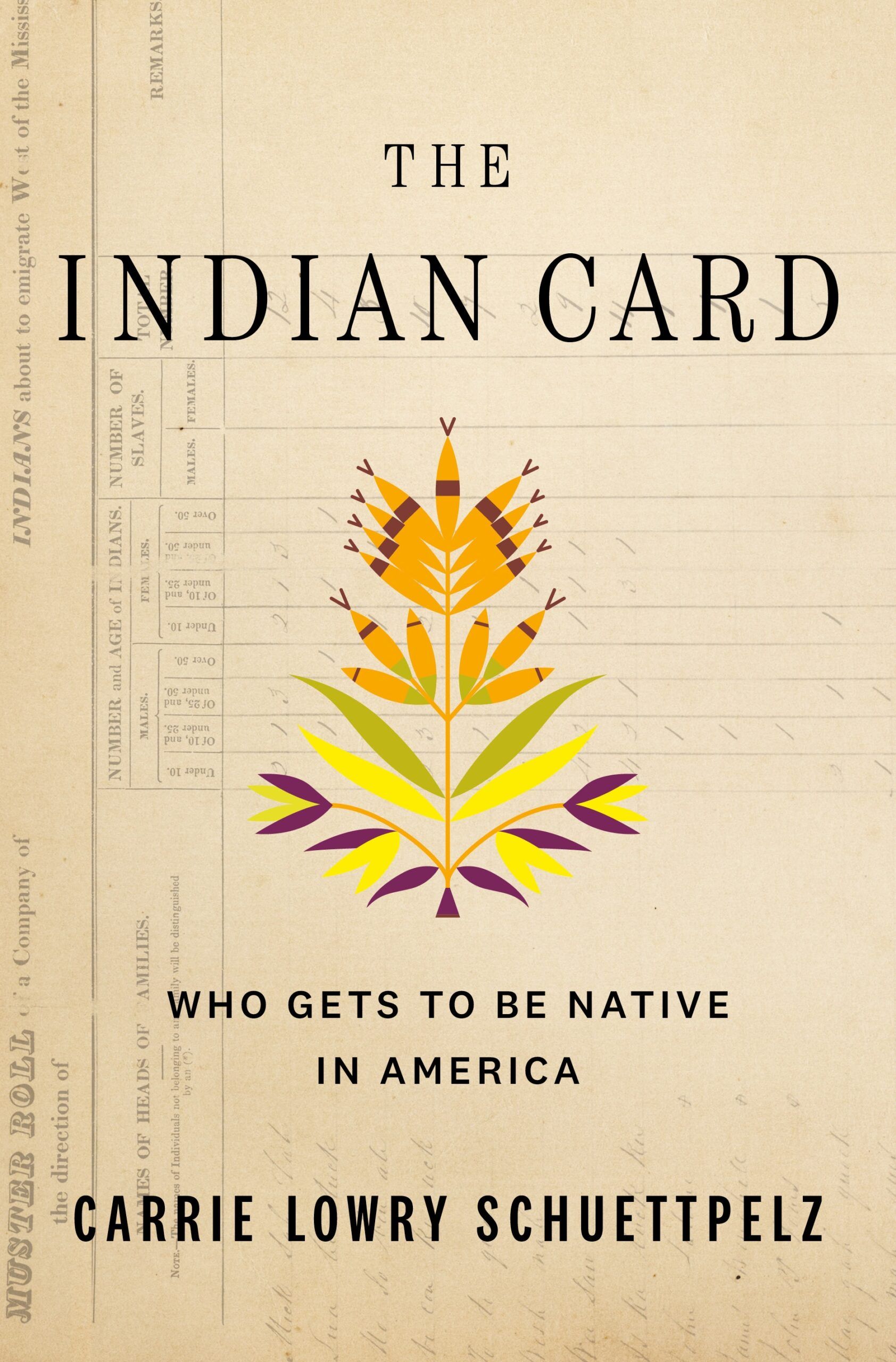 cover of The Indian Card: Who Gets to Be Native in America by Carrie Schuettpelz