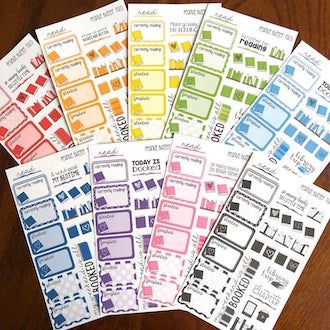 Bookish Planner Stickers